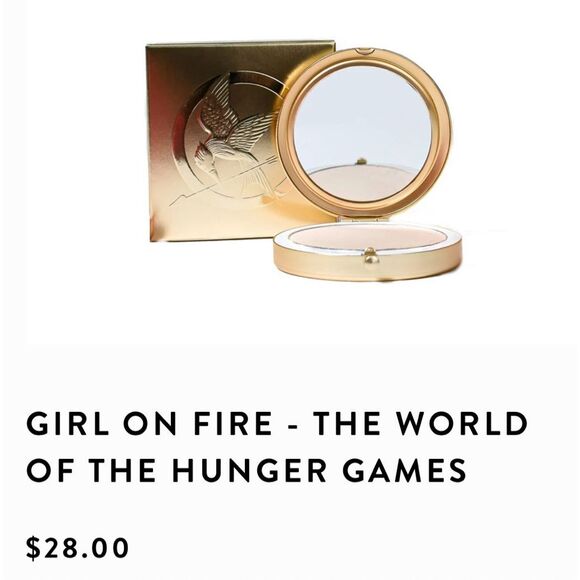 STORYBOOK COSMETICS - NWOT World of  Hunger Games Pressed Powder/"Girl on Fire" - Picture 8 of 15